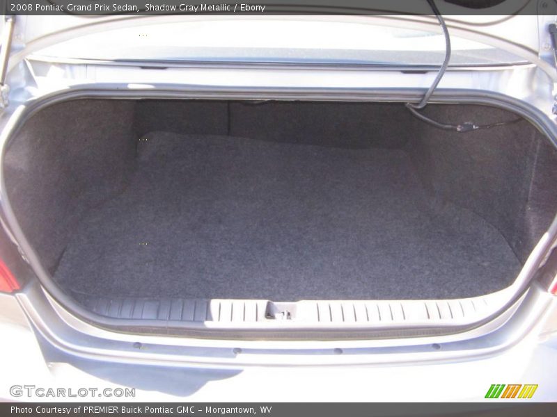 Shadow Gray Metallic / Ebony 2008 Pontiac Grand Prix Sedan