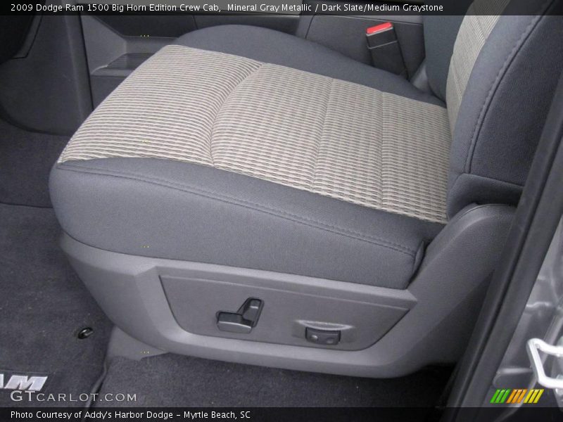 Mineral Gray Metallic / Dark Slate/Medium Graystone 2009 Dodge Ram 1500 Big Horn Edition Crew Cab