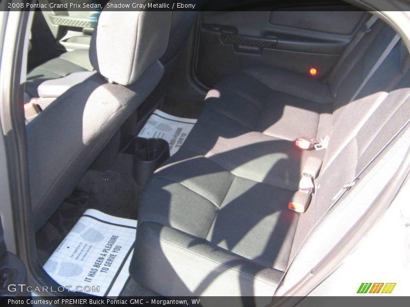 Shadow Gray Metallic / Ebony 2008 Pontiac Grand Prix Sedan