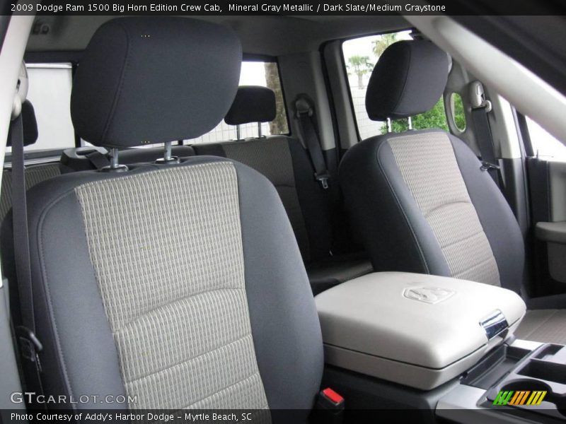 Mineral Gray Metallic / Dark Slate/Medium Graystone 2009 Dodge Ram 1500 Big Horn Edition Crew Cab