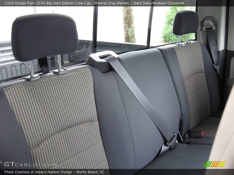 Mineral Gray Metallic / Dark Slate/Medium Graystone 2009 Dodge Ram 1500 Big Horn Edition Crew Cab