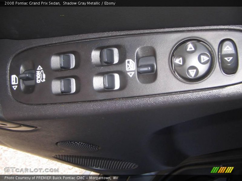 Shadow Gray Metallic / Ebony 2008 Pontiac Grand Prix Sedan