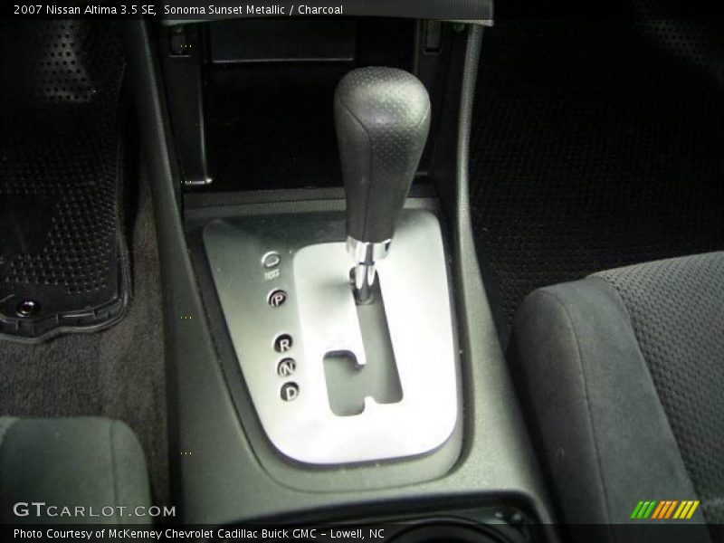 Sonoma Sunset Metallic / Charcoal 2007 Nissan Altima 3.5 SE