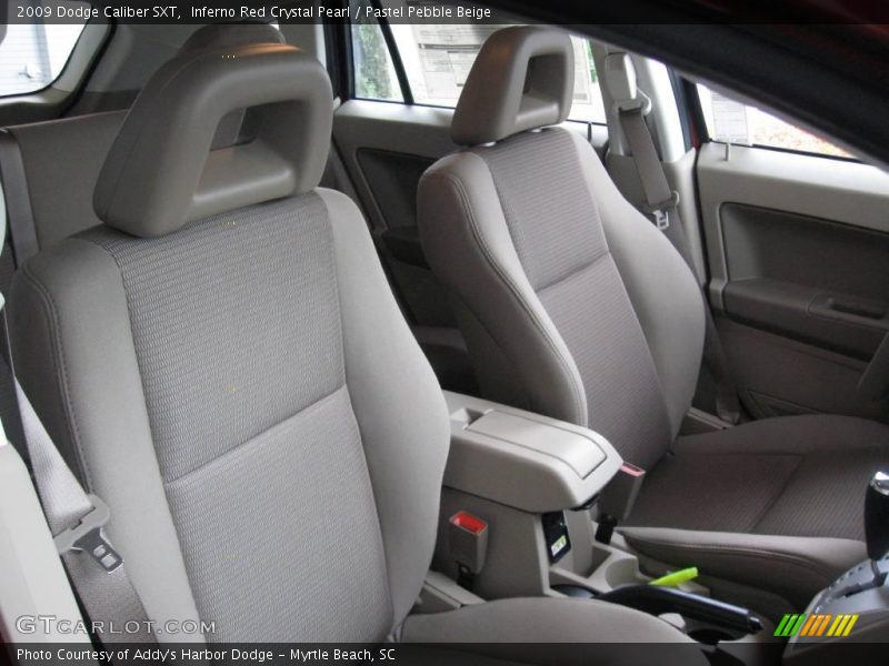 Inferno Red Crystal Pearl / Pastel Pebble Beige 2009 Dodge Caliber SXT