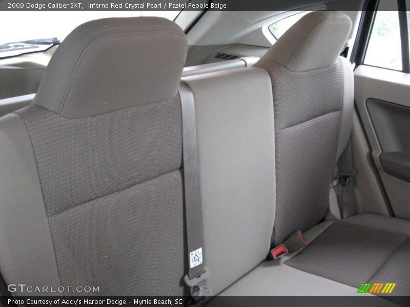 Inferno Red Crystal Pearl / Pastel Pebble Beige 2009 Dodge Caliber SXT