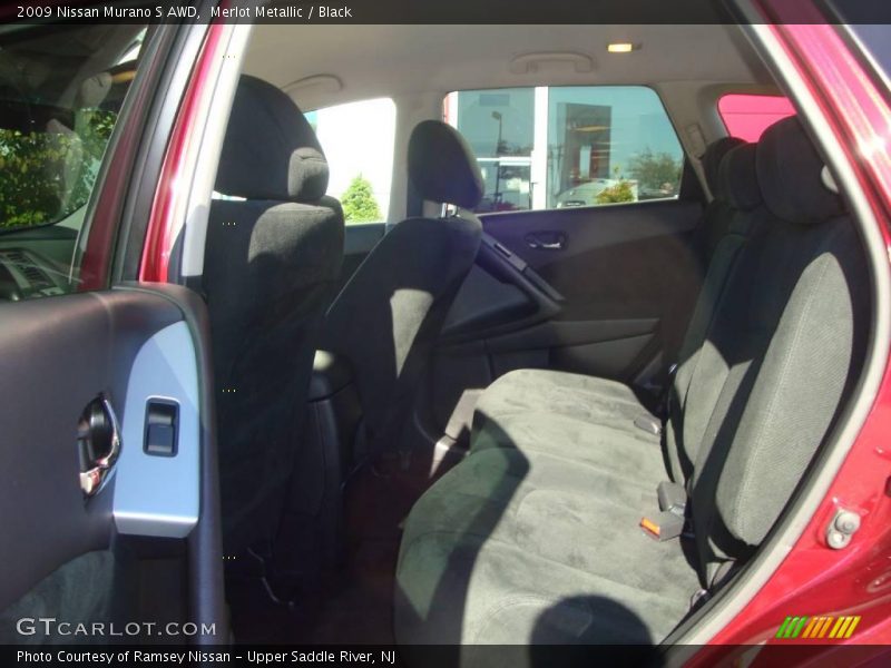 Merlot Metallic / Black 2009 Nissan Murano S AWD