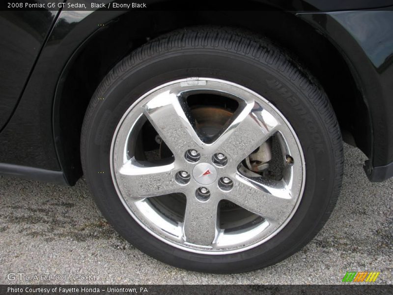 Black / Ebony Black 2008 Pontiac G6 GT Sedan