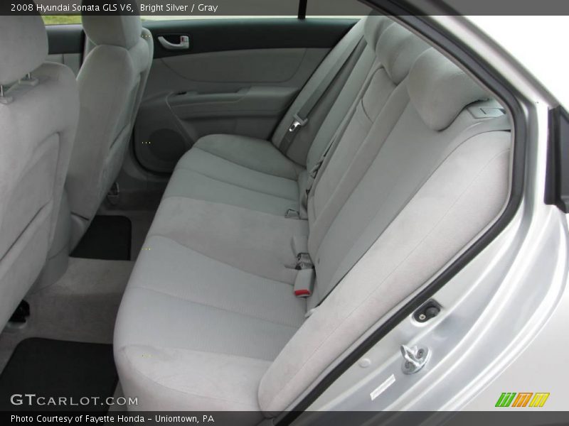 Bright Silver / Gray 2008 Hyundai Sonata GLS V6
