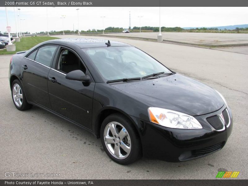 Black / Ebony Black 2008 Pontiac G6 GT Sedan