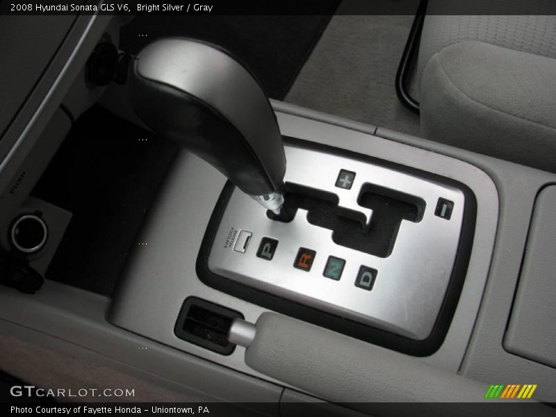Bright Silver / Gray 2008 Hyundai Sonata GLS V6