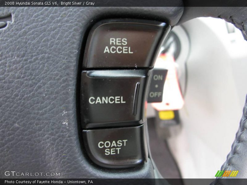 Bright Silver / Gray 2008 Hyundai Sonata GLS V6
