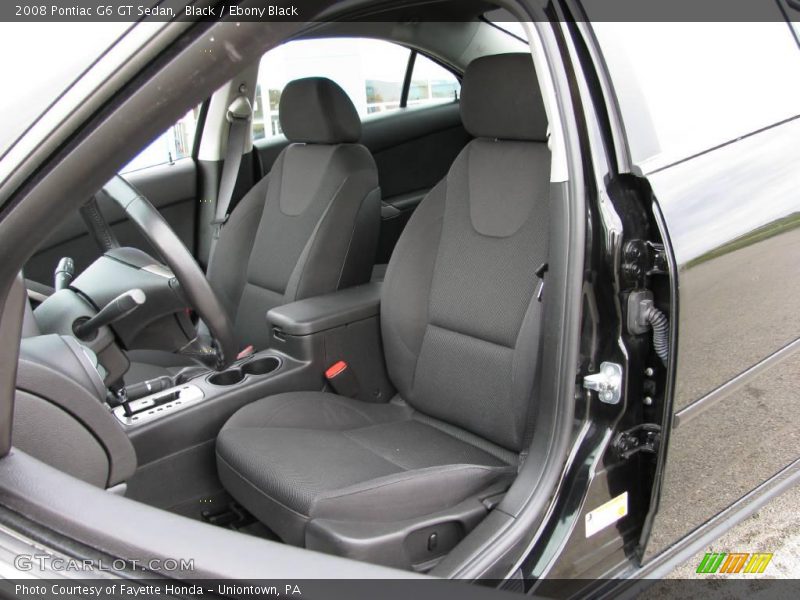 Black / Ebony Black 2008 Pontiac G6 GT Sedan
