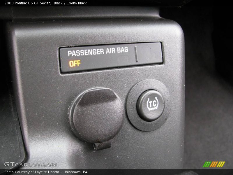 Black / Ebony Black 2008 Pontiac G6 GT Sedan