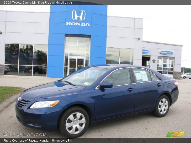 Blue Ribbon Metallic / Ash 2009 Toyota Camry LE