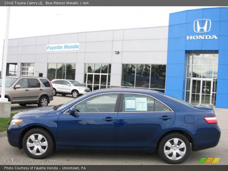 Blue Ribbon Metallic / Ash 2009 Toyota Camry LE