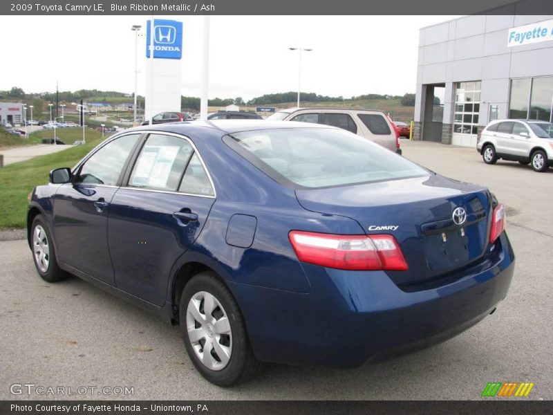 Blue Ribbon Metallic / Ash 2009 Toyota Camry LE