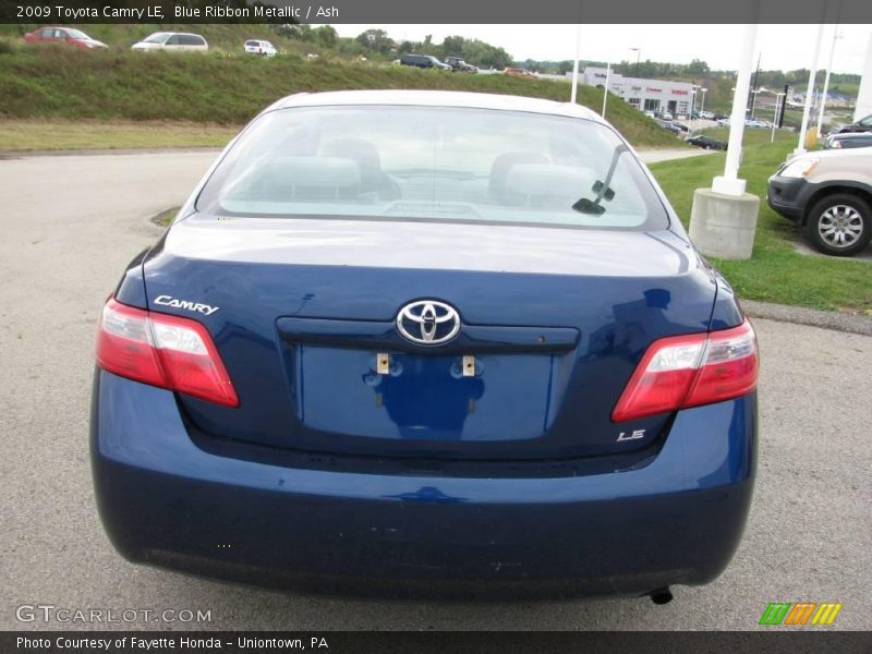 Blue Ribbon Metallic / Ash 2009 Toyota Camry LE
