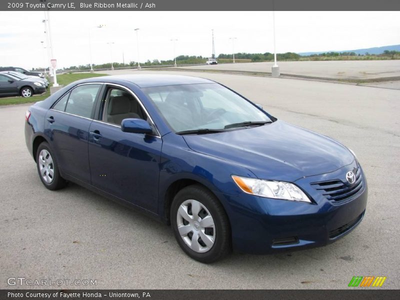 Blue Ribbon Metallic / Ash 2009 Toyota Camry LE