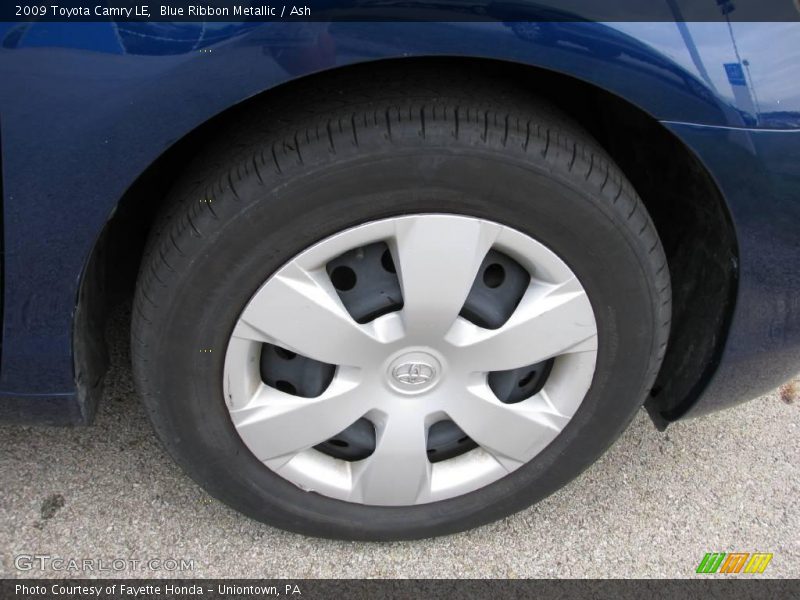Blue Ribbon Metallic / Ash 2009 Toyota Camry LE