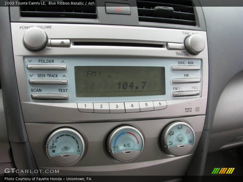 Blue Ribbon Metallic / Ash 2009 Toyota Camry LE