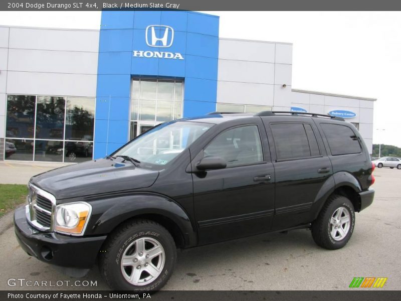 Black / Medium Slate Gray 2004 Dodge Durango SLT 4x4