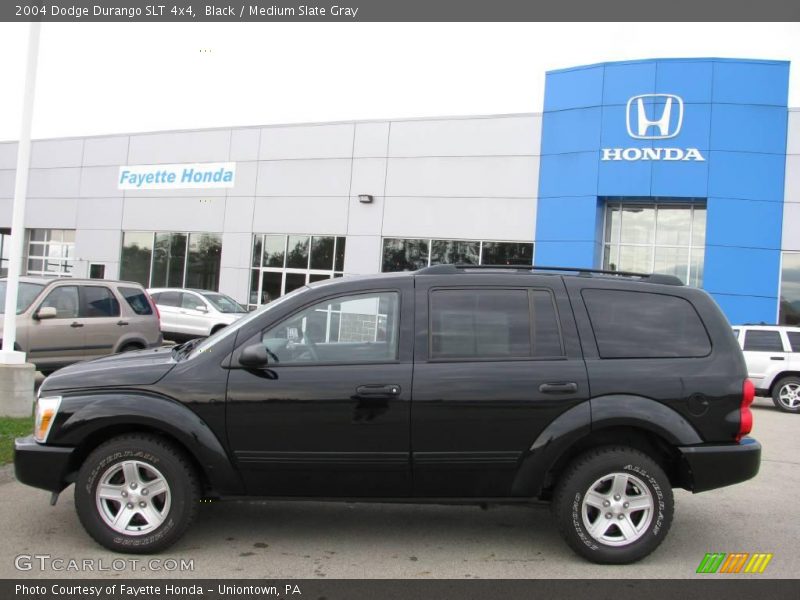 Black / Medium Slate Gray 2004 Dodge Durango SLT 4x4