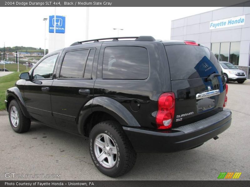 Black / Medium Slate Gray 2004 Dodge Durango SLT 4x4