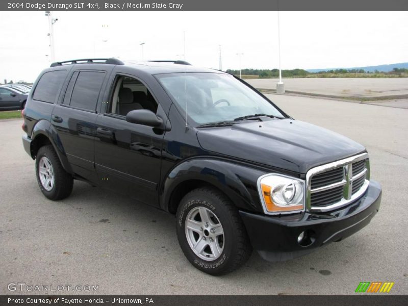 Black / Medium Slate Gray 2004 Dodge Durango SLT 4x4