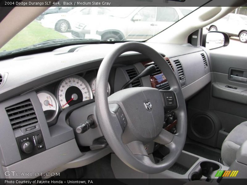 Black / Medium Slate Gray 2004 Dodge Durango SLT 4x4