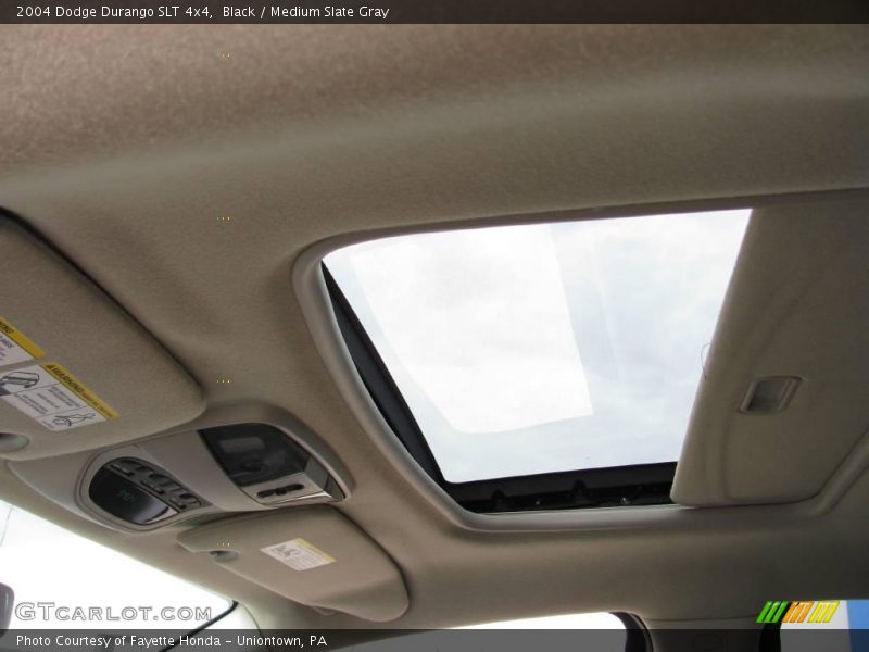 Black / Medium Slate Gray 2004 Dodge Durango SLT 4x4