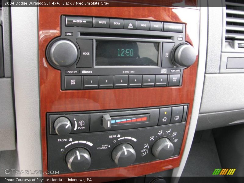 Black / Medium Slate Gray 2004 Dodge Durango SLT 4x4