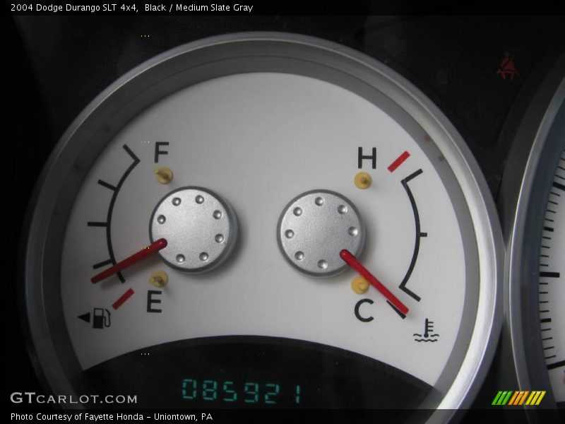 Black / Medium Slate Gray 2004 Dodge Durango SLT 4x4