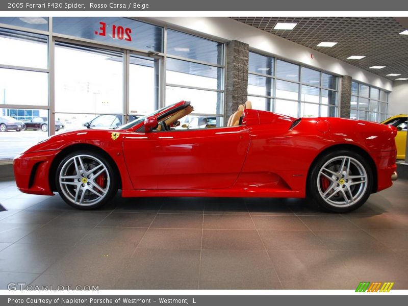 Rosso Corsa / Beige 2005 Ferrari F430 Spider