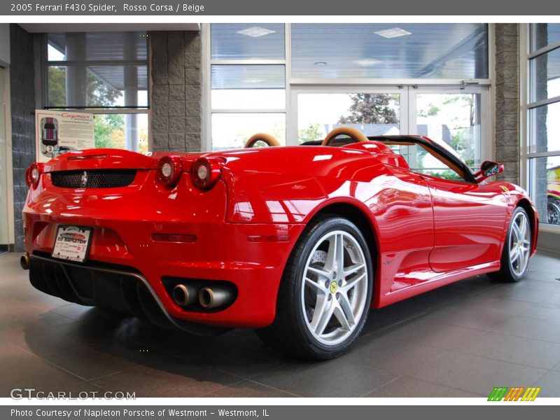 Rosso Corsa / Beige 2005 Ferrari F430 Spider