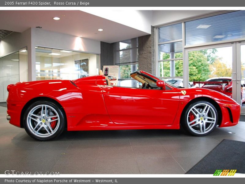 Rosso Corsa / Beige 2005 Ferrari F430 Spider