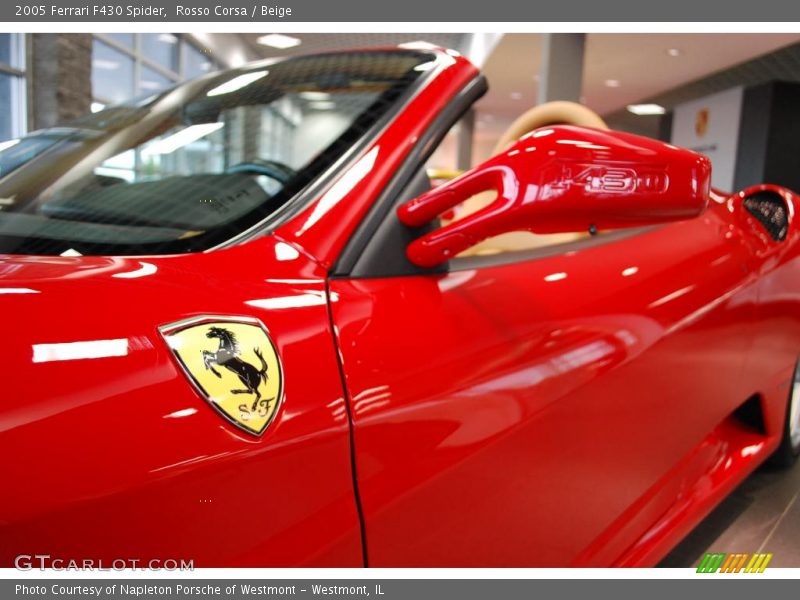 Rosso Corsa / Beige 2005 Ferrari F430 Spider