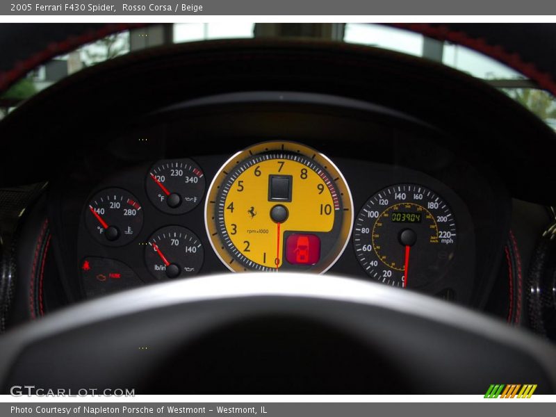 Rosso Corsa / Beige 2005 Ferrari F430 Spider