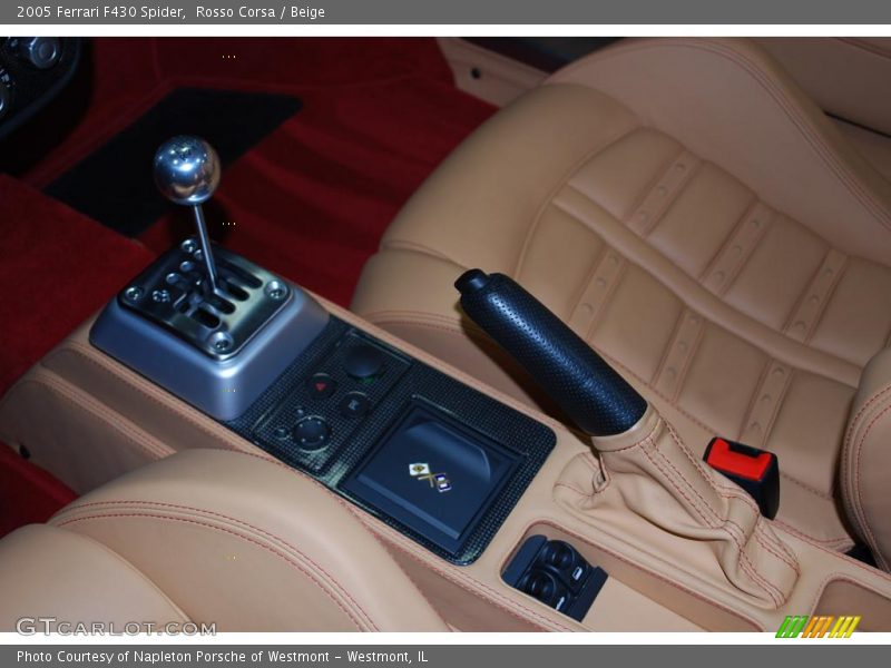 Rosso Corsa / Beige 2005 Ferrari F430 Spider