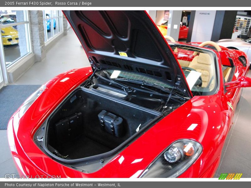 Rosso Corsa / Beige 2005 Ferrari F430 Spider