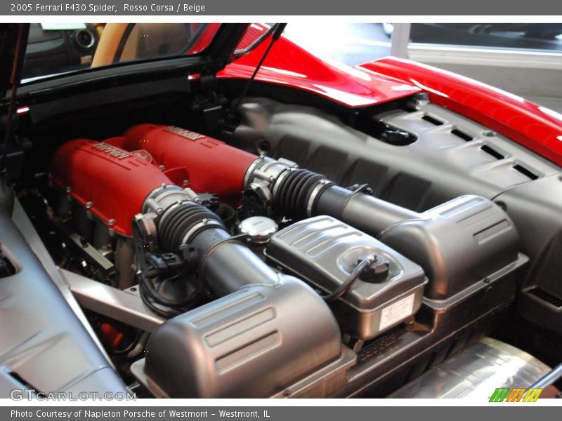 Rosso Corsa / Beige 2005 Ferrari F430 Spider