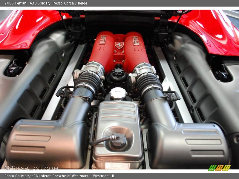 Rosso Corsa / Beige 2005 Ferrari F430 Spider
