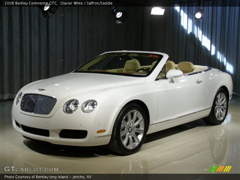 Glacier White / Saffron/Saddle 2008 Bentley Continental GTC