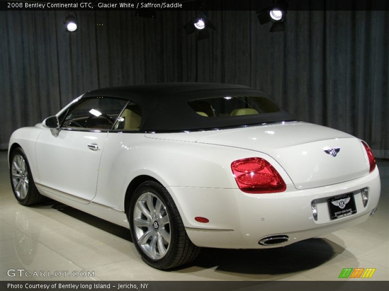 Glacier White / Saffron/Saddle 2008 Bentley Continental GTC