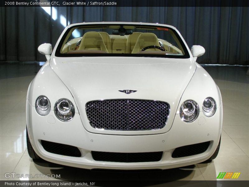 Glacier White / Saffron/Saddle 2008 Bentley Continental GTC