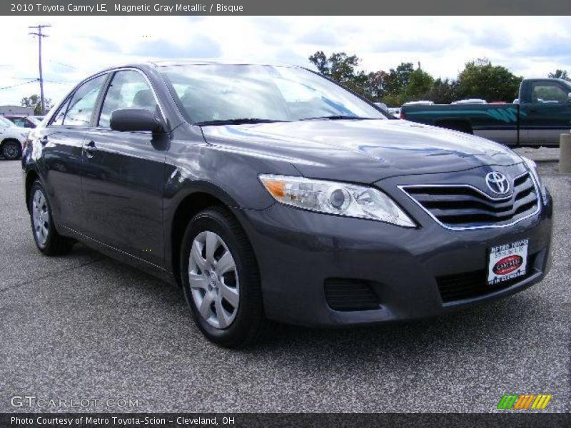 Magnetic Gray Metallic / Bisque 2010 Toyota Camry LE