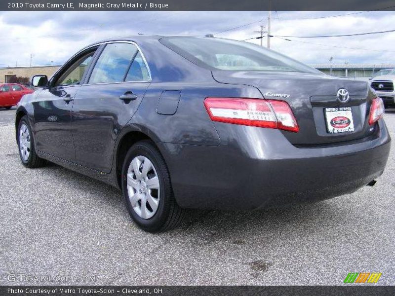 Magnetic Gray Metallic / Bisque 2010 Toyota Camry LE