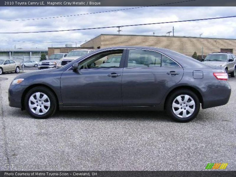 Magnetic Gray Metallic / Bisque 2010 Toyota Camry LE
