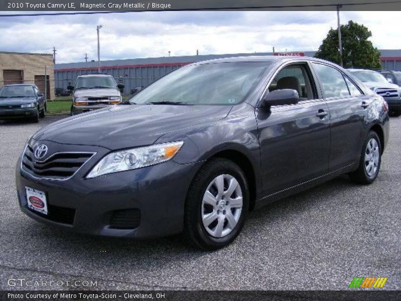 Magnetic Gray Metallic / Bisque 2010 Toyota Camry LE
