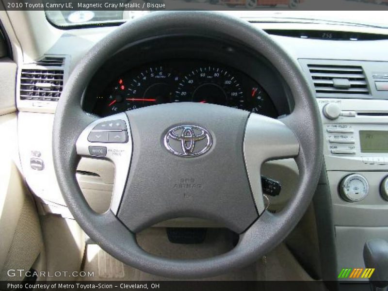 Magnetic Gray Metallic / Bisque 2010 Toyota Camry LE