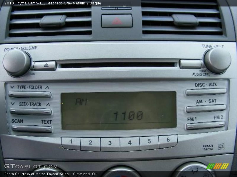 Magnetic Gray Metallic / Bisque 2010 Toyota Camry LE